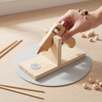 Thickened Hot Melt Glue Gun Stand with Heat Insulation Pad