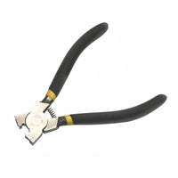 Cross-Clamping Head Wire Clamp Pliers Manual Mesh Clamp Pliers Insulated Handle Ergonomic Design