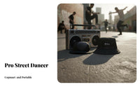 Breakdance Hat Wear-Resistant Breakdance Hat Low Friction Street Dancer Rotation Hat for Breakdancers, Street Dancers, Breakdancing