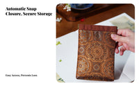 Chinese Brocade Pouch Portable Chinese Silk Brocade Purse Versatile Storage Self-Closing Jewelry Bag for Women, Collectors, Gifting, Daily Use, Travel