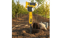 Cordless Ground Auger Sleek Electrically Powered Ground Auger Portable Electric Hole Boring Digger for Landscapers
