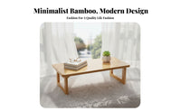 Japanese design Foldable floor Table Space-Saving foldable floor Table No Assembly Required Indoor Furniture Multi-Functional for Tea lovers, Apartment Dwellers, Bay aperture, Balcony, Small Spaces, Living Room