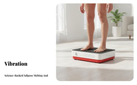 Non-Slip Design Whole Body Vibration Machine Low Noise Vibration Plate Exercise Machine Wireless Controller Control Fitness Shaker Plate Resistance Bands Included for Beginners, Adults, People with Sedentary Lifestyles, Home Gym, Living Room, Indoor