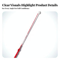 Golf Swing Exerciser Lightweight Fiberglass Golf Practitioner Club Grip Practitioner Fits Standard Grips