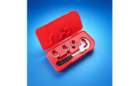 Curved Sink Wrench Serrated Jaw Sink Wrench Repair Tool Interchangeable Heads Aluminum Alloy for Plumbers