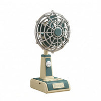 Mini Desktop Fan Metal Grille Cooling Device Three Speed for Dorm Room