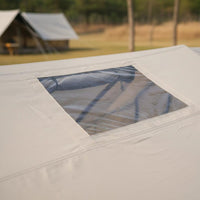 Pole-without Design Inflatable Camping Tent Protection Waterproof Air Tent Black Vinyl Coating UPF 50+ for Groups