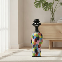 Tabletop Figurine Whimsical Decorative Figurine Sculptural Decor for Entryway
