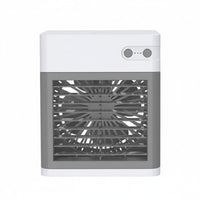 Mini Water-Based Chiller 3 Adjustable Settings Settings Portable Air Chiller Night Light Desktop Water Fan for Office, Bedroom
