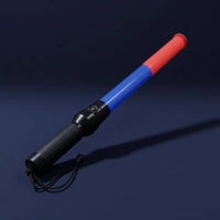 Red/Blue Flashing LED Traffic Wand
