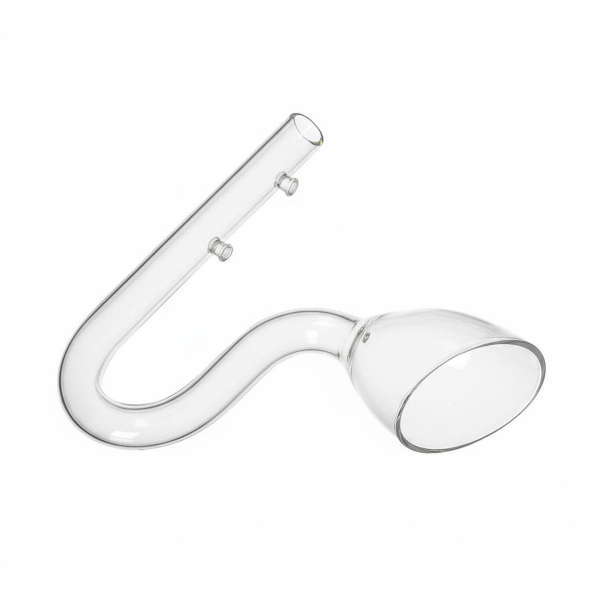 Glass Lily Pipe Improves Flow Boosts Oxygenation for Planted Aquariums