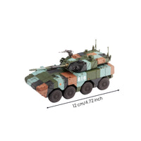 1:72 Scale Wheeled Armored Vehicle Model Finished Assault Model Detailed for Collectors, Desk Display, Shelf Decor