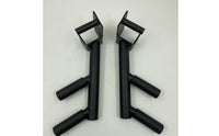 Compatible Parallel Bar Attachment Sturdy Parallel Bar Handles Non-Slip Power Rack Accessory Universal for Strength Training