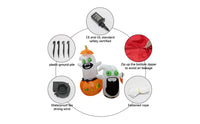 Inflatable Inflatable Pumpkin with Ghosts Self-Inflating Ghost with Pumpkin and Hat Bright Ghost with Hat Easy to Store for Yard