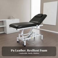 Versatile Convertible Design Electric Massage Bed Controller Control Adjustable Massage Bed Heavy Duty Construction Chiropractic Adjustment Table Quiet Engine for Chiropractors, Physical Therapists, Spa Professionals, Medical Medical Facility
