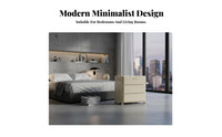 Light Luxury aesthetic 3-Tier Round Cabinet Modern Design Round Multi-Tier Side Table Space-Saving Nightstand Multifunctional for Apartment Dwellers, Homeowners, Students, Small Spaces, Living Room, Office, Nursery