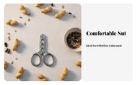 Floral Cracker Zinc Alloy Melon Plier Sturdy Kernel Nut Sheller for Snack Aficionados, Snack Lover S, Office, Parties, Living Room