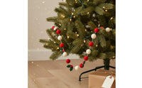 Textile Fruit Garland Handmade Look Holly Fruit Garland Festive