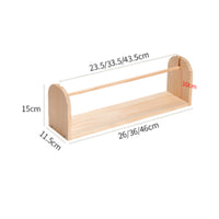 Wooden Yarn Spool Rack Natural Wood Yarn Spool Rack Craft Organizer Open-Frame Sturdy for Knitters, Knitting, Crochet