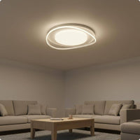 Full Spectrum Smart Flush Mount Light Eye-Friendly Slim LED Ceiling Light Minimalist Smart Ceiling Lamp