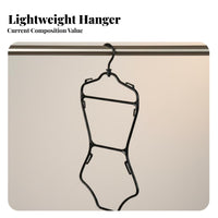 Non-Slip Swimsuit Hanger Long-Lasting Bathing Suit Display Rack Sleek Surface for Children, Retailers, Retail Shop, Boutique, Swimming Pool