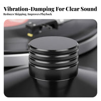Record Weight Stabilizer Entry-Level LP Record Weight Vibration Damping LP Disc Stabilizer for Beginners