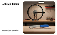 3 Pieces Cycle Cassette Removal Tool Set Heat Treated Steel for Garage