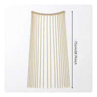 Choker with Fringe Statement Fringe Necklace Crystal Costume Jewelry for Women, Party, Clubwear