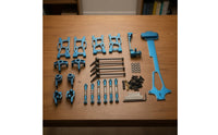 Metal Upgrade Kit Precision-Machined RC Steering Upgrade Kit Designed Steering Gear Bearing Assembly for Hobbyists