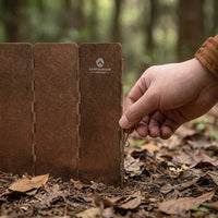 Foldable Wind Screen for Outdoor Cooking, 10 Panels, Aluminum Alloy, Lightweight, Windproof & Stable, with Carrying Bag