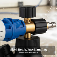 Pressure Washer Foam Dispenser High Capacity 1L Soap Dispenser Foam Dispenser Leak-Resistant Car Wash Soap Foam Dispenser