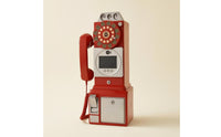 Vintage Payphone Sign-in Booth Corded Handset Payphone Guest Book Visual Guest Book Machine Lockable Compartment for Events