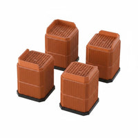 Stackable Furniture Riser Water Resistant Sofa Leg Elevator Easy Installation Heavy Duty Furniture Lifter