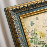 Photo Frame with Vintage European Style Design for Family Pictures, Lightweight Polystyrene Foam Construction