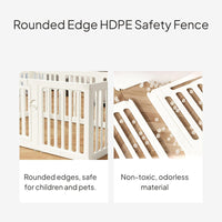 Adjustable HDPE Pet Fence Panel for Small Dogs Indoor