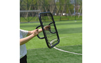 Goalkeeper Training Rebounder High Handheld Soccer Rebounder Construction Soccer Passing for Goalkeepers, Backyard