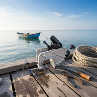 28 Mm Outboard Motor Clamp Easy Installation Aluminum Outboard Clamp Resistant Marine Hardware