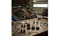 K-Swap Cooling Unit Bracket Metal-and-Rubber Cooling Unit Bracket Kit with Hardware for DIY Mechanics, Engine Bay