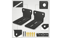 Soundbar Wall Mount All Metal Soundbar Mount Bracket Heavy-Duty for Home Theater