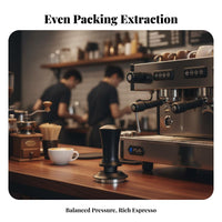 Balanced Tamping Calibrated Espresso Tamper Leveling Design Coil Loaded Espresso Tamper Ergonomic for Cafe