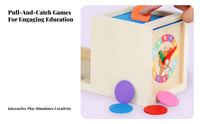 Removable Tray Multifunction Activity Box Educational Wooden Shape Sorter Cube Painted Finish Shape Sorter Cube Colorful for Young Children, Preschool Kids