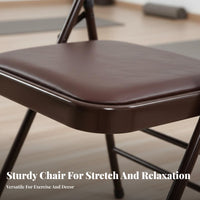 Foldable Design Iyengar Mind-Body Practice Chair Heavy Duty Backless Mind-Body Practice Chair Stable and Long-Lasting Backless Exercise Stool Portable for Yogis, Beginners, Home Use, Gym