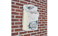 European Design Letterbox Enchanting Design Wall Mount Iron Mailbox Vintage Wall Mailbox Lockable Antique Design Letterbox