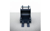 Multi-Purpose Mini Excavator Attachment Long-Lasting Construction Excavator Quick Hitch Coupler Reinforced Structure Heavy Equipment Part Easy Installation for Contractors, Landscapers, Farmers, Forestry, Farming, Municipal Works