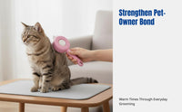 Pet Grooming Brush, Pet Hair Comb, Detangling, Hair Removal, Massage, Home Care