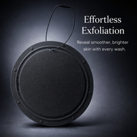 Exfoliating Scrubber with Hanging Strap, Deep Cleansing Bath Scrub for Adults, Thick Material Round Disc Fine