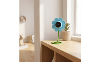 Wireless Baby Monitor with Flexible Stem Compact Flower Baby Camera Decorative for Parents, Newborns, Nursery, Crib