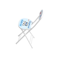 Foldable Backrest Chair Space-Saving space-efficient Seat with Backrest InstallationNo Assembly Required Household Furniture Portable for Small Apartment Dwellers, Home Office Users, Students, Study Room, Dormitory