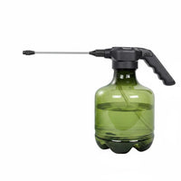 Single-Button Operation Electric Spray Bottle Rechargeable Electric Sprayer Translucent USB Spray Bottle Black Handle