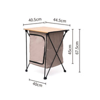 Portable Camp Table Cabinet Multifunctional Foldable Outdoor Table Cabinet 2 in 1